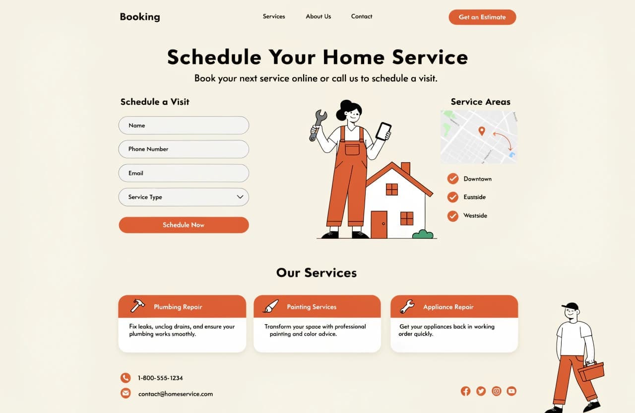Why Local Service Businesses Need an Online Booking Page